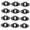 Hemobllo 20pcs Speaker Bracket Hanger Plate for Surround Sound System Compact Iron Mounting Hooks for Wall-Mounted Speakers Easy to Install Suitable for Home Theater and Audio Setup view 1