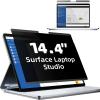 Mamol Magnetic Privacy Screen for 14.4 inch Microsoft Surface Laptop Studio, Removable Anti Spy Glare Blue Light Filter, Surface Laptop Studio 2/1 Privacy Screen Protector 14 in view 1