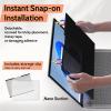 Mamol Magnetic Privacy Screen for 14.4 inch Microsoft Surface Laptop Studio, Removable Anti Spy Glare Blue Light Filter, Surface Laptop Studio 2/1 Privacy Screen Protector 14 in view 2