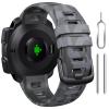 Bandkids 22mm Camouflage Bands for Garmin Instinct Watch,Soft Waterproof Silicone Replacement Watch Strap for Garmin Instinct 2 / Instinct Esports/Instinct Solar/Tide/Tactical view 1