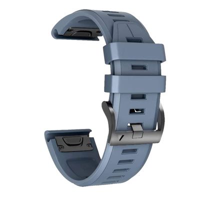 GXFCUK 22mm Soft Silicone Band for Garmin Fenix 7 7X 6 6X/5X Plus 3HR Quick Release Wriststrap For Garmin EPIX Forerunner 945 Watchband (Color : Y, Size : 26mm Fenix 7X)