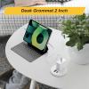 2 Inch Desk Power Grommet USB C PD 20W, Recessed Power Strip Socket with AC Plugs and 2 USB Charging Ports, Hidden Power Strip for Office Furniture Conference Room Kitchen Table, White view 2
