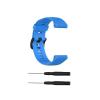 CYSUE Silicone Smart Watchband + 3pcs Anti-Dust Cap For Garmin Forerunner 945 935 Fenix 5 Plus Smartwatch Bracelet Wristband (Color : Blue) view 1