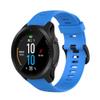 CYSUE Silicone Smart Watchband + 3pcs Anti-Dust Cap For Garmin Forerunner 945 935 Fenix 5 Plus Smartwatch Bracelet Wristband (Color : Blue) view 4