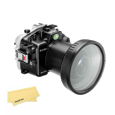 Seafrogs [40M/130FT] Underwater Housing for Olympus OM System OM-1 Camera Waterproof Scuba Diving Case for Olympus OM1 with 12-100mm 1:4 is PRO Lens