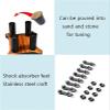 Speaker Stands,2pcs Bookshelf for Bookshelf Speakers Up to 40 Lbs, Weight Up to 30lbs - 1 Pair, Easy Assembly view 4