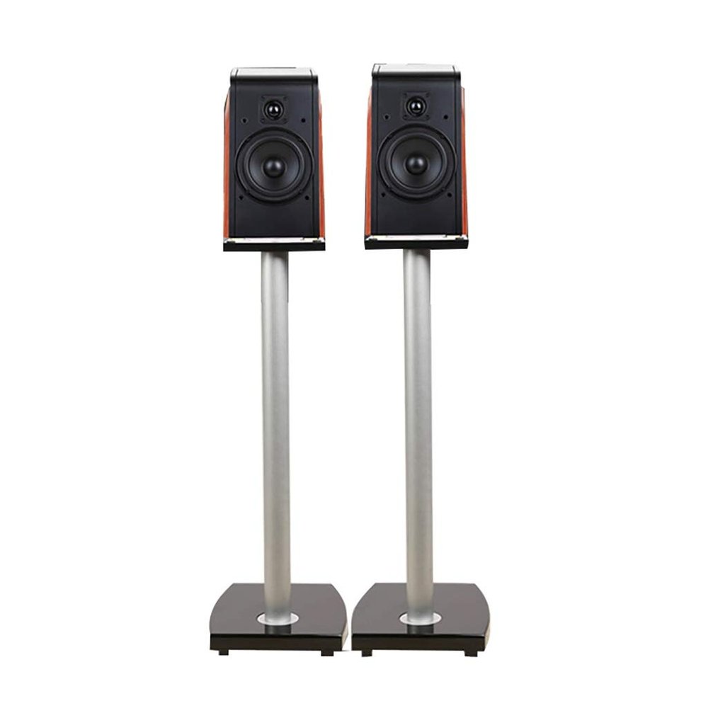 Speaker Stands,Speaker Bracket, Wooden Metal Speaker Bracket, Suitable for Home Theater Surround Music