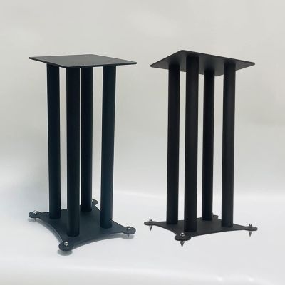 Speaker Stands,All Steel Bookshelf Surround Sound for Satellite & Bookshelf Speakers, Ideal for Home Theater Speakers