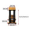 Speaker Stands,2pcs Bookshelf for Bookshelf Speakers Up to 40 Lbs, Weight Up to 30lbs - 1 Pair, Easy Assembly view 2