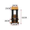 Speaker Stands,2pcs Bookshelf for Bookshelf Speakers Up to 40 Lbs, for Surround Sound and Book Shelf Speakers view 2