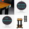 Speaker Stands,2pcs Bookshelf for Bookshelf Speakers Up to 40 Lbs, for Surround Sound and Book Shelf Speakers view 4