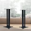 Speaker Stands,All Steel Bookshelf Holds Satellite and Bookshelf Speakers Up to 60kg/132lbs, Enhanced Listening Experience