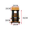 Speaker Stands,Bookshelf Speaker Tripod, Suitable for Home Theater Surround Music view 2