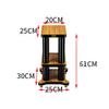 Speaker Stands,Bookshelf Speaker Tripod, Suitable for Home Theater Surround Music view 2
