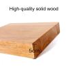 Speaker Stands,One Bookshelf 5cm Thick Solid Wood, Bottom Embedded Alloy 8mm Nut, with Pure Copper Feet and Spacers view 2