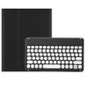KMXDD Cute Keyboard Case Compatible with iPad Air 11 inch M2/ Air 5th 4th Gen 10.9 inch/iPad Pro 11 inch 4th 3th 2th 1st Gen Keyboard Case Round Key Removable Bluetooth Keyboard Cover (Black) view 1