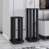 Speaker Stands,2pcs Surround Bookshelf for Large Speakers, Suitable for Living Room/Study/Bedroom view 1