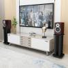 Speaker Stands,2pcs Surround Bookshelf for Large Speakers, Suitable for Living Room/Study/Bedroom view 4