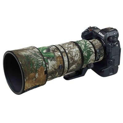 ROLANPRO Waterproof Lens Camouflage Cover for Nikon Z 400 F/4.5 VR S Camouflage Rain Cover Lens Protective Sleeve #27