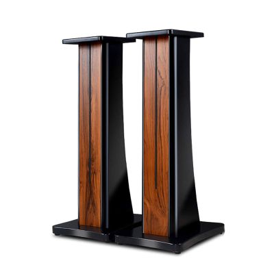 Speaker Stands,2pcs Bookshelf for Bookshelf Speakers Up to 40 Lbs, Or Surround Sound and Book Shelf Speakers, 25 Arc Design