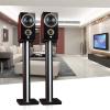 Speaker Stands,2pcs Bookshelf Aluminum Alloy Pillar Decoration, for Surround Sound and Book Shelf Speakers, Easy Assembly view 3