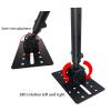 Speaker Stands,1 Pair Speakers Wall Bracket Black, Speaker Hanger, Can Bear A Load of 140 Lbs/65 Kg, Tilting Swivel Adjustable view 3