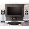 Speaker Stands,1 Pair Bookshelf Speaker Floor Stand, 2pcs Audio Shelf, for Better Audio, Heights are Available 9.8/25.5/29.5 Inches, Easy Assembly view 3