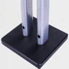 Speaker Stands,1 Pair Bookshelf Speaker Floor Stand, 2pcs Audio Shelf, for Better Audio, Heights are Available 9.8/25.5/29.5 Inches, Easy Assembly view 4