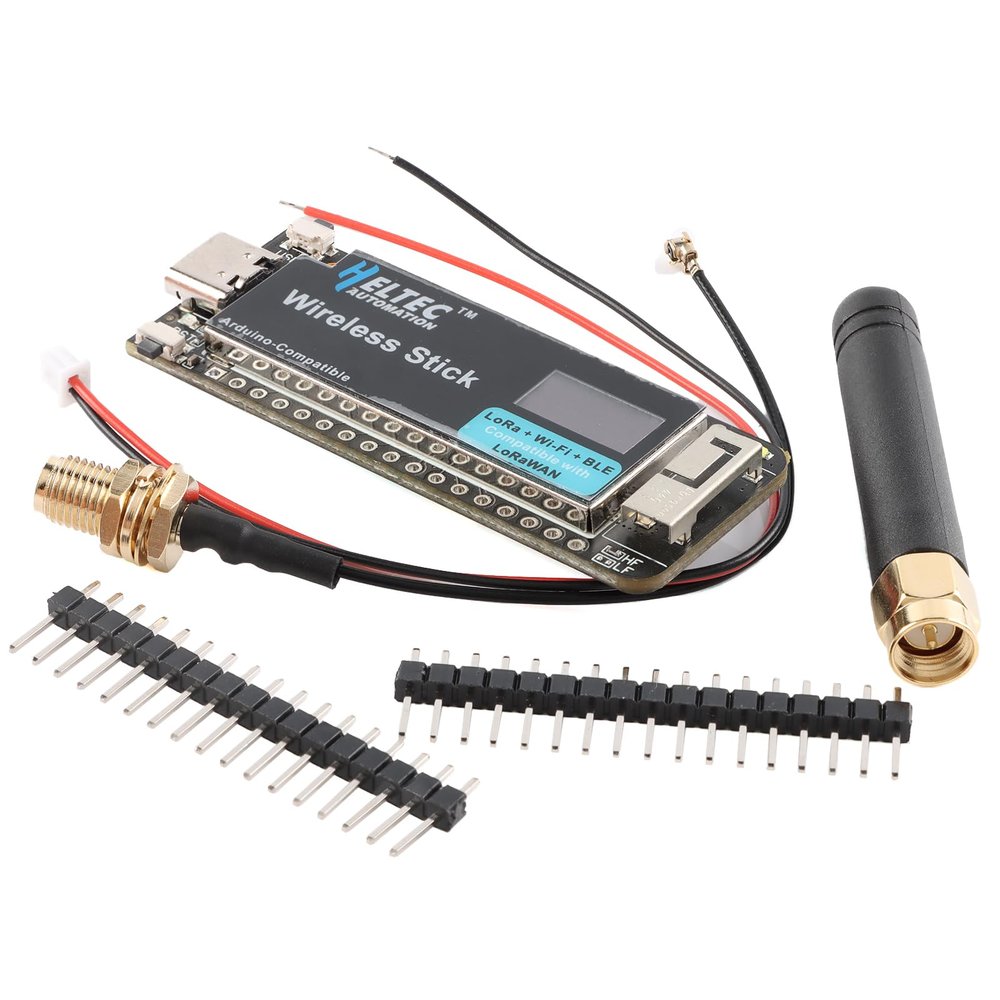 EC Buying ESP32 Wireless Stick Development Board LoRa Module SX1262 LoRaWAN BLE 863~928 WiFi LoRa Bluetooth-Compatible 0.49" OLED Display for Arduino
