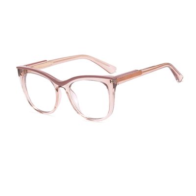 bullabulling Reading Glasses Blue Light BlockingComputer Square Spring Readers (tea, 3.0, multiplier_x)