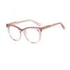 bullabulling Reading Glasses Blue Light BlockingComputer Square Spring Readers (tea, 3.0, multiplier_x) view 1