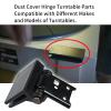1 Pack Dust Cover Hinge Turntable Parts Compatible with Akai AP-206,AR - AR The Turntable,BSR - Quanta 450SX,Kenwood - KD-40R,Sony PS-11,PS-22,Yamaha - P-200,Different Makes Models of Turntables view 2