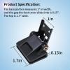 1 Pack Dust Cover Hinge Turntable Parts Compatible with Akai AP-206,AR - AR The Turntable,BSR - Quanta 450SX,Kenwood - KD-40R,Sony PS-11,PS-22,Yamaha - P-200,Different Makes Models of Turntables view 3