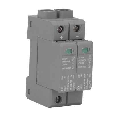WOOXGEHM Voltage Surge Arrester Device, 2040KA 1000VDC 2P Surge Arrester Device, Strong Electrical Conductivity, High Precision Voltage Surge Arrester
