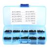 1000pcs Small Screws, Selftapping Screws, Computer Screws, M1 M1.2 M1.4 M1.7 Pan Head Small Screws, Assortment Kit for Repairing Watches, Electronics view 1