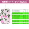 TiMOVO 6-7 Inch Sleeve Case for eReader Book Paperwhite/Colorsoft Signature Edition, Protective Sleeve Cover Pouch Bag Carrying Case for E-Reader/Oasis & Kobo Devices, Tulip view 2