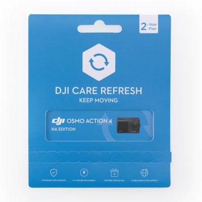 Card DJI Care Refresh 2-Year Plan (Osmo Action 4) NA