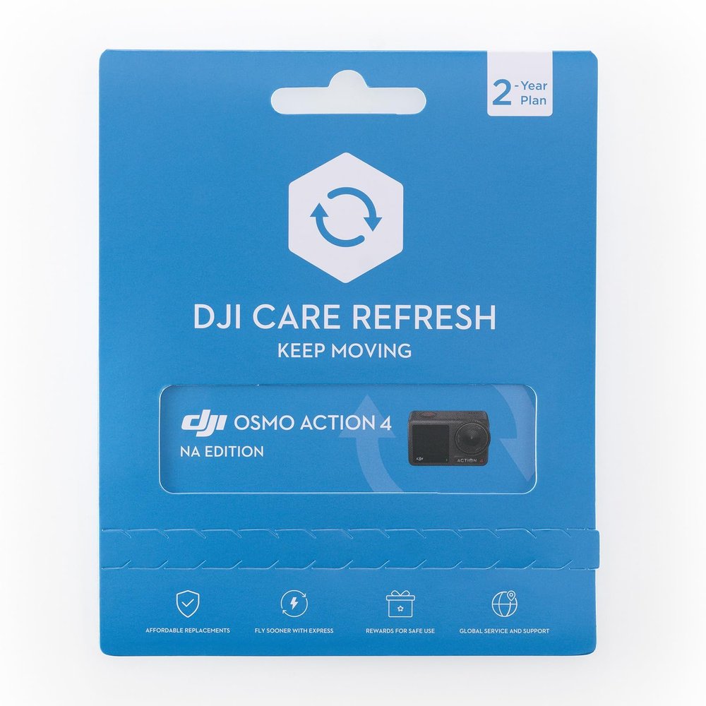 Card DJI Care Refresh 2-Year Plan (Osmo Action 4) NA