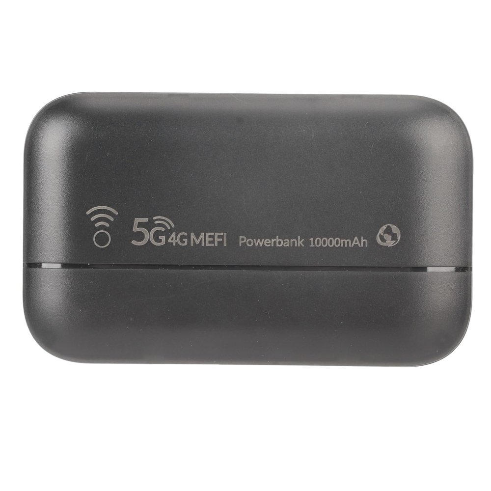 Unlocked 5G WIFI Hotspot Device, 4G LTE Mobile Hotspot,300Mbps Router with SIM Card Slot, Built in 10000MAh Portable Power Supply, WIFI Cordless Network Router for Parties, Travel