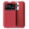 Cool Flip Cover for Xiaomi Redmi 12 Smooth Red view 1