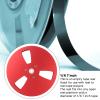 Take Up Reel, 7 x 1/4 Empty Small Hub With 3 Holes, Aluminum Alloy Universal Open Audio Takeup for Recording Nab (Red) view 2