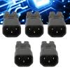 Sanpyl 5PCS IEC320 C14 to IEC320 C15 Power Converter 10A 250V, 2.5A 250V 2500W for PDU cAse Power Supply, Laptop Power Adapter, Ups Socket, Computer Socket in Server Room view 4