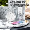 Meloyankoo Retractable Power Strip with 6ft Extension Cord, 4 Outlets + 2 USB Ports - Portable for Travel, Home, and Office (White) view 3