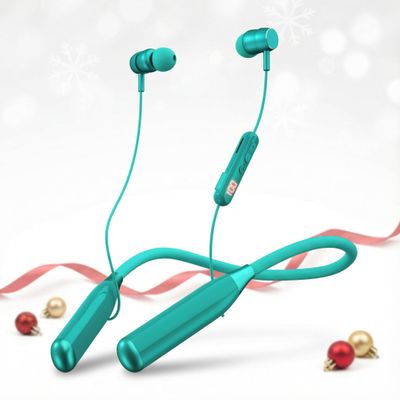200H Playback Time Neckband Bluetooth Headphones, in Ear Wireless Earphones with Digital Display, Bluetooth 5.3, Game Mode, 7 EQ Modes, Support TF Card, Multi-point Connection, USB-C Fast Charging