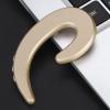 Bluetooth Headphone Earphone Painless Design Lightweight Chinese and English Voice Reminding (Gold) view 2