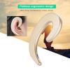 Bluetooth Headphone Earphone Painless Design Lightweight Chinese and English Voice Reminding (Gold) view 3