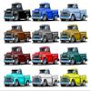 1959 Chevy Apache Truck Medium Size 3ft Long Wall Graphic Decal Sticker Man Cave Garage Decor Boys Room Decor view 2
