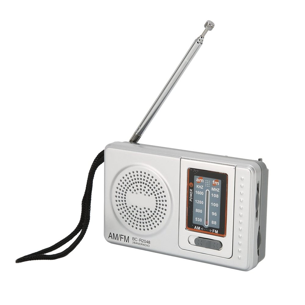 AM FM Transistor Radio with Built in Speaker, Portable Radio for Home Travel Entertainment Work Emergency