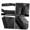 Beavorty Hair Stylist Scissors Pouch Storage Organizer for Hair Cutting Tools Pu Material Lightweight Design for Professionals and Personal Use Easy Access to Hairdressing Supplies view 3