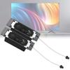 Cuifati 2Pcs 8 Ohm 10W TV Box Speaker with Clear Red and White Wires, and Wide Range Sound, ABS Shell for LCD TV Advertising Player Replacement view 3